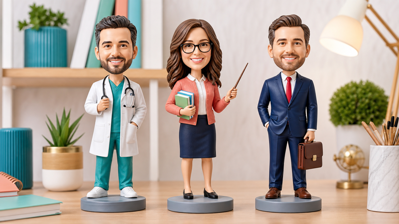Custom profession figurines South Africa Custom profession figurines South Africa for doctors teachers and business owners